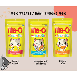 Bánh thưởng dạng hạt cho mèo me- o