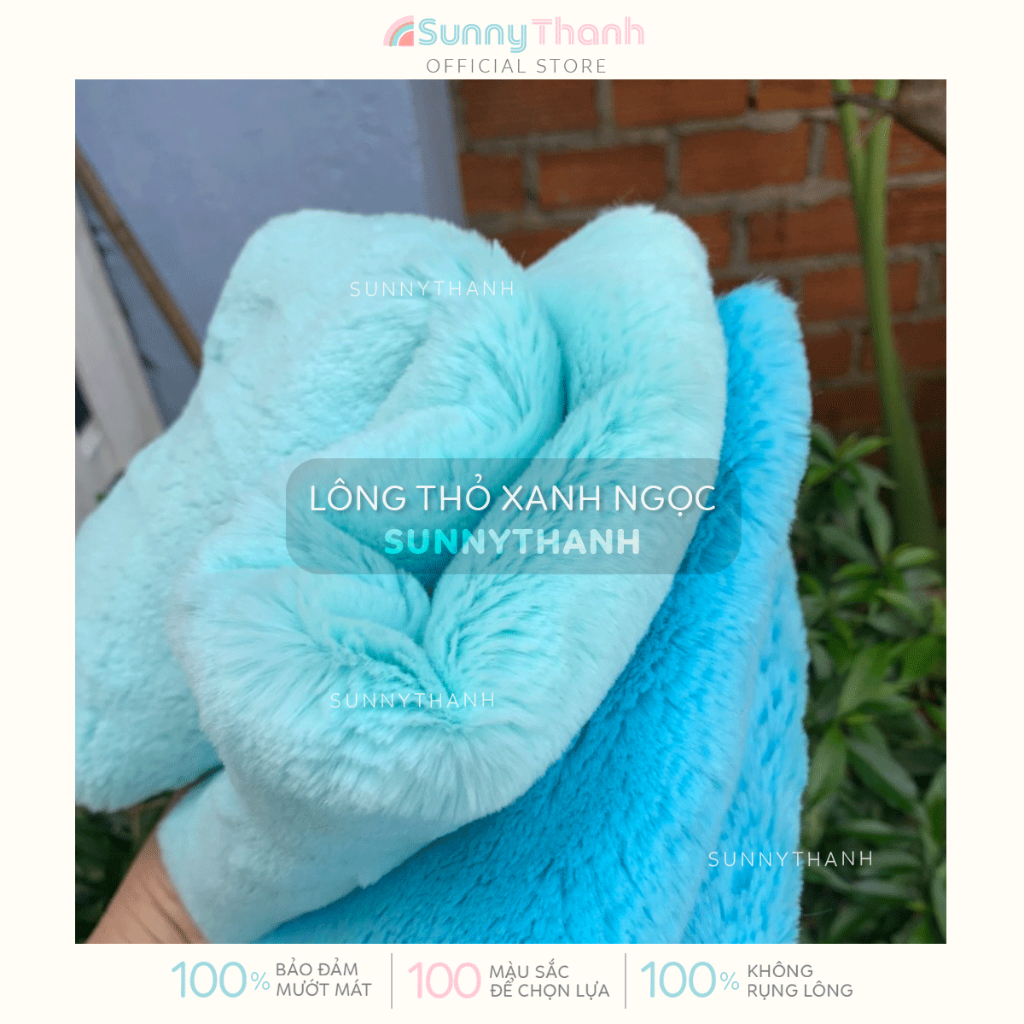 5035 5075 Vải lông thỏ siêu mịn 1cm