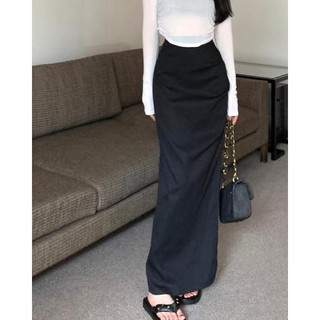 [Big size 55-100Kg] Chân váy dáng dài xẻ tà