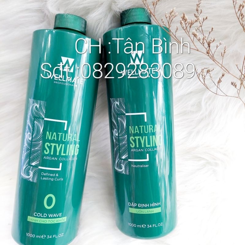 Uốn lạnh Wellmate cao cấp  1 cặp 2000ml chuẩn salon tóc mẫu mới  sản phẫm chuyên phân phối sản phẫm chính hãng wellmate