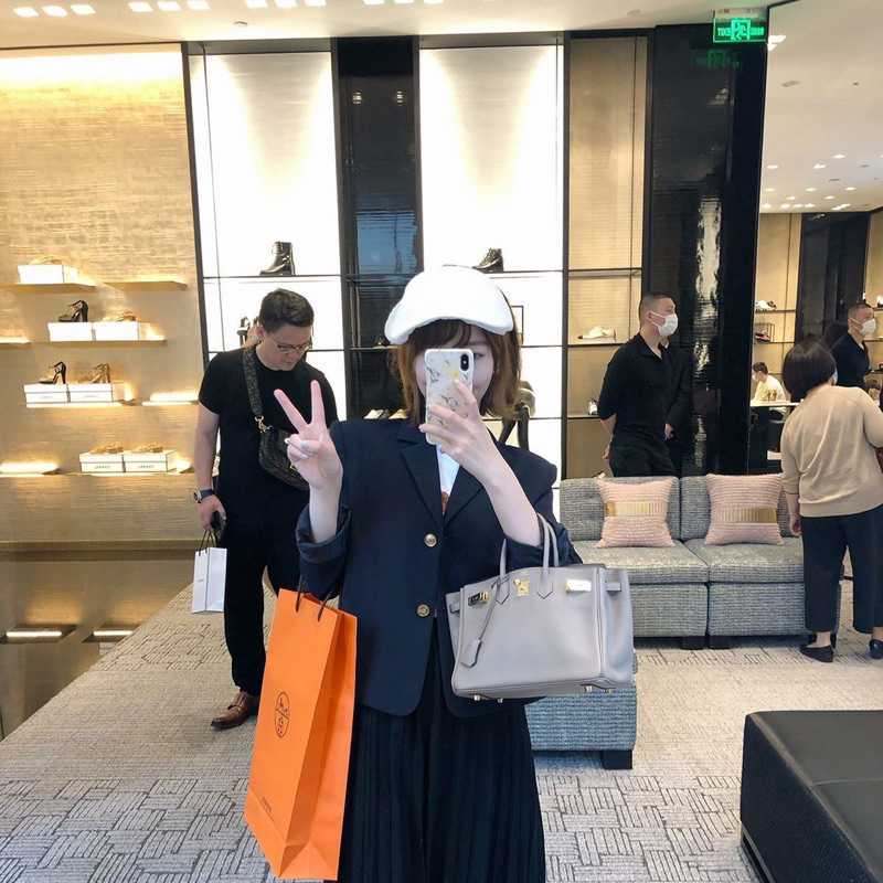 Áo Vest nữ tay dài dáng lửng hai lớp lót có đệm vai