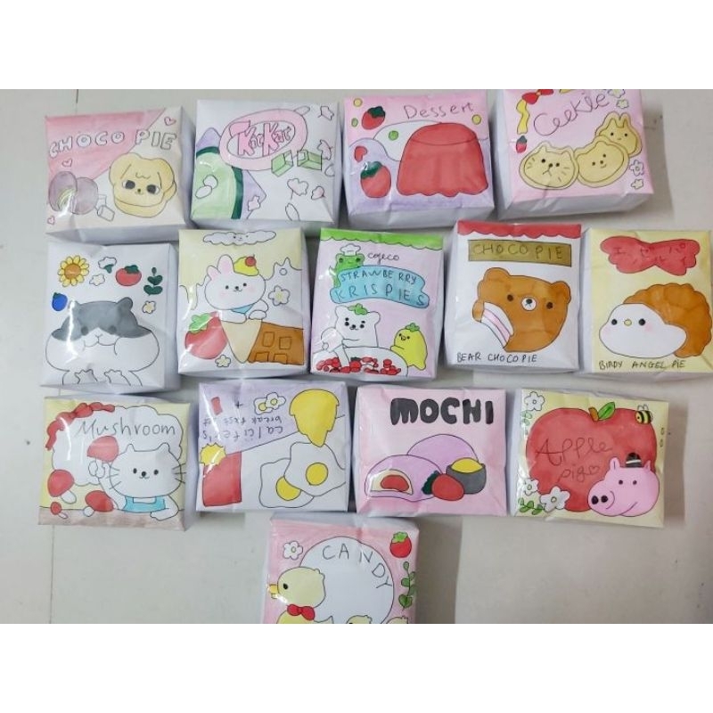 squishy giấy handmade chậm tăng