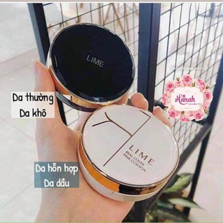 PHẤN NƯỚC LIME V COLLAGEN AMPLE CUSHION SPF50+ PA+++ - XANH