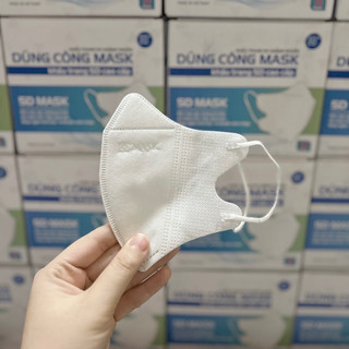 Khẩu trang 5D Dũng Công thùng 100 cái