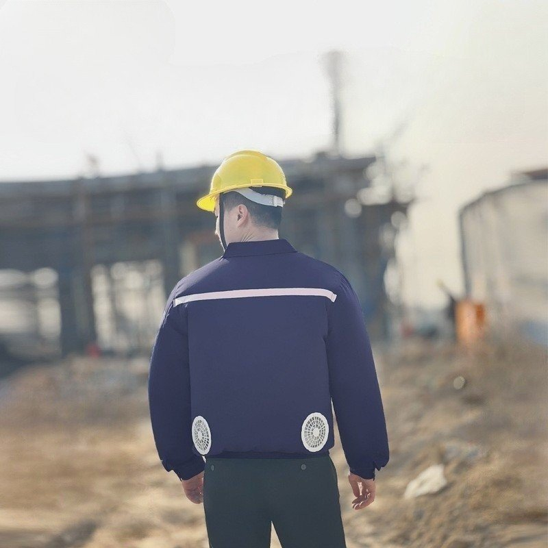 Áo điều hòa,áo có gắn quạt chính hãng Nhật Bản  - Tặng 2 túi đá khô