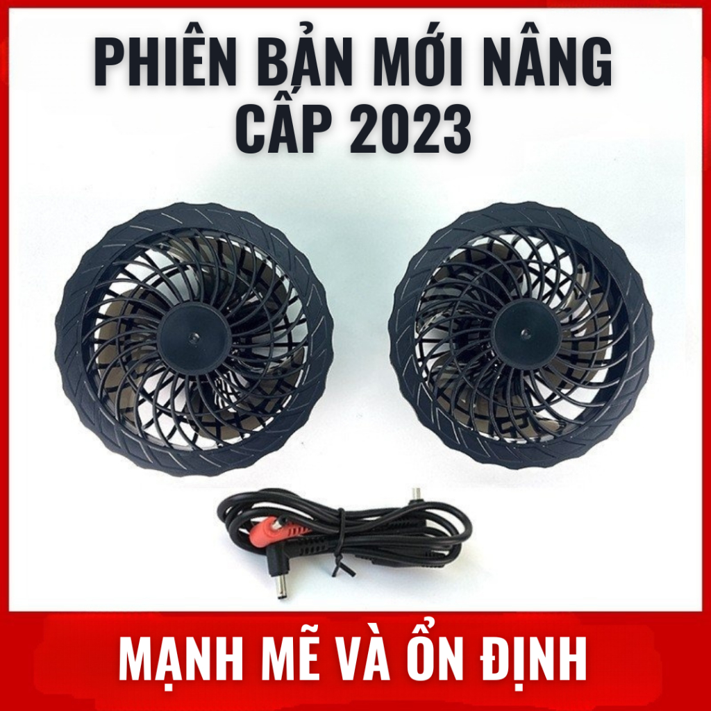 Áo điều hòa,áo có gắn quạt chính hãng Nhật Bản  - Tặng 2 túi đá khô