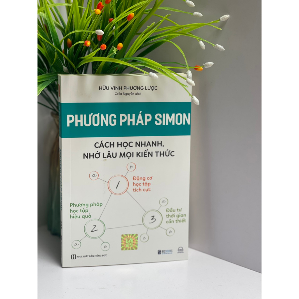 Sách_Phương pháp học tập của Simon - Cách học nhanh, nhớ lâu mọi kiến thức - Bizbooks