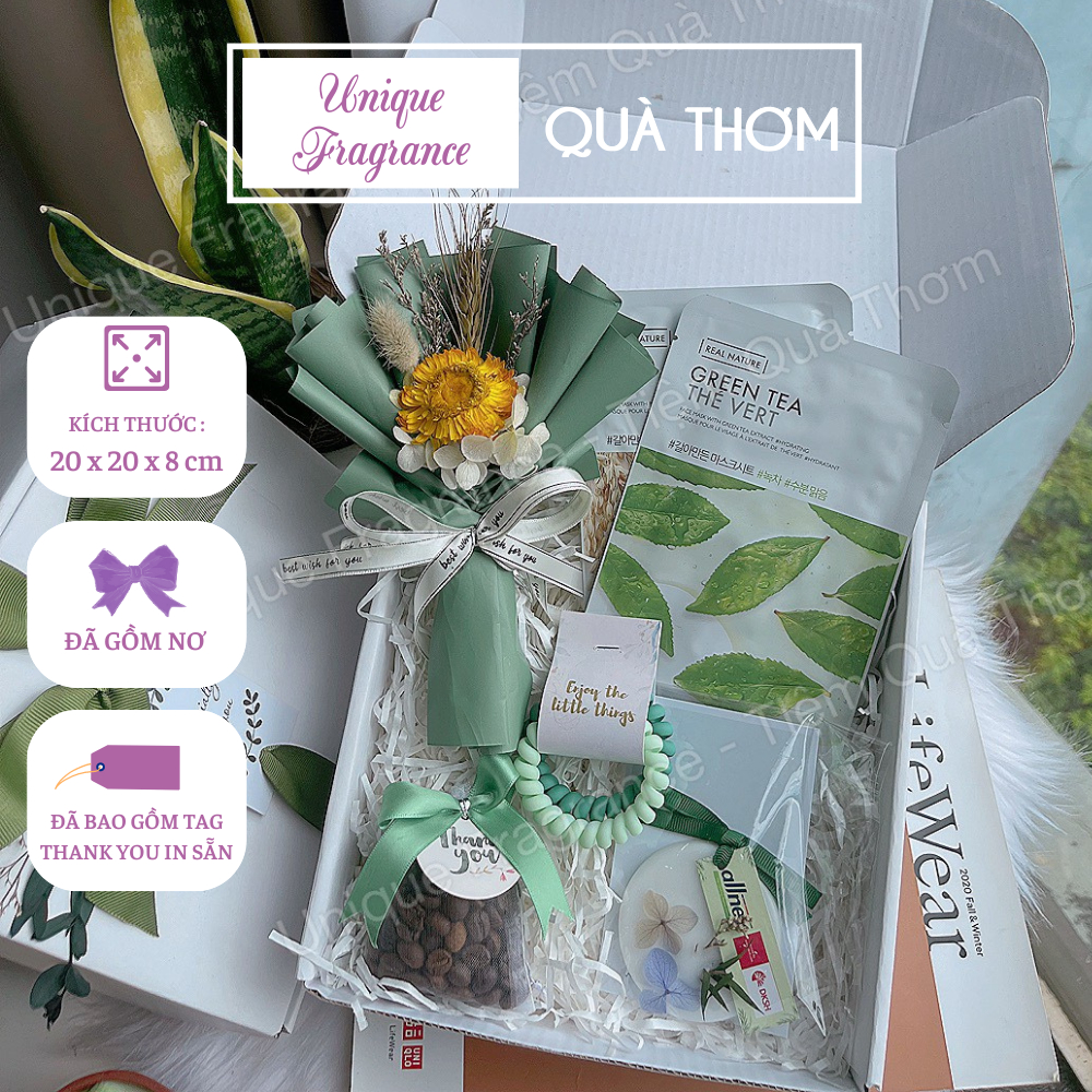 Set quà tặng 8.3 - quà tặng mẹ 20/11 - quà tặng bạn gái - quà 20.10 cho nữ - UNIQUE FRAGRANCE