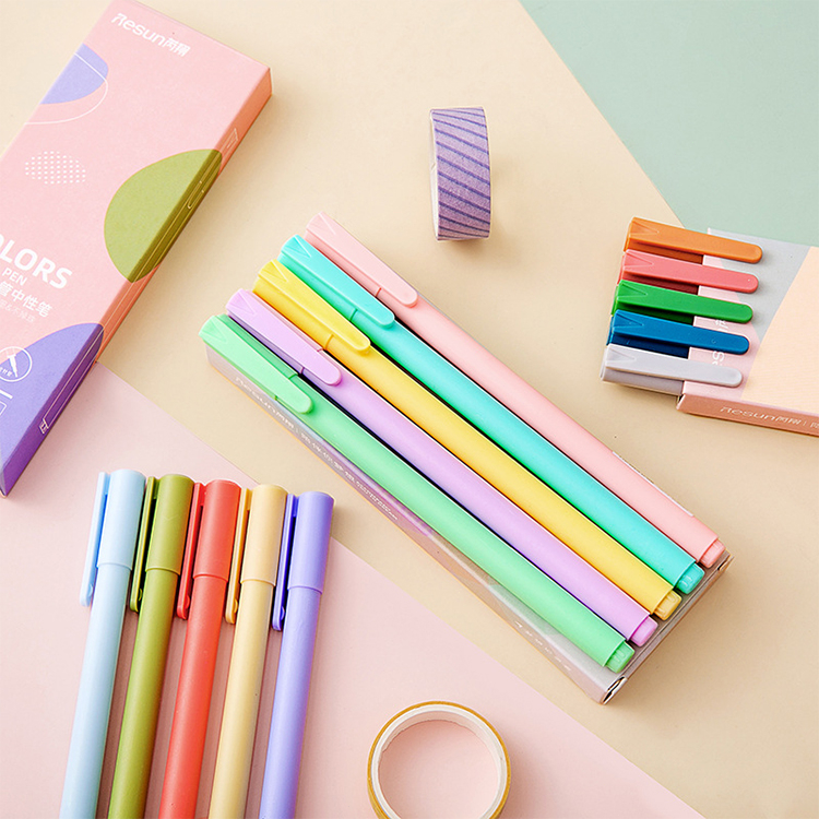 ✨✨Bút kaco bút gel pen kaco bản dupe kaco pure bút gel nhiều màu set 5 bút phụ kiện văn phòng phẩm