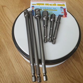Bộ 3 đầu chuyển vặn khẩu cho máy khoan 3 món 75mm