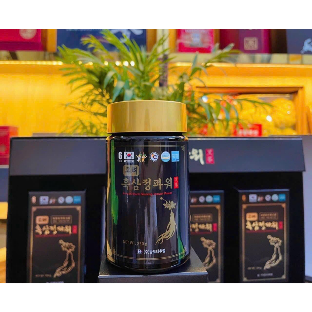 [Hàng Cao Cấp] Cao Hắc Sâm Dongbo Hàn Quốc, Tăng Cường Hệ Miễn Dịch, Cải Thiện Mỡ Máu, Tiểu Đường, Huyết Áp