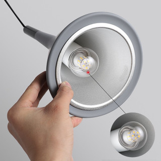  Đèn treo trần trang trí phòng khách thả phòng ngủ Supervilighting THALOAKE-D150mm bảo hành 24 tháng 