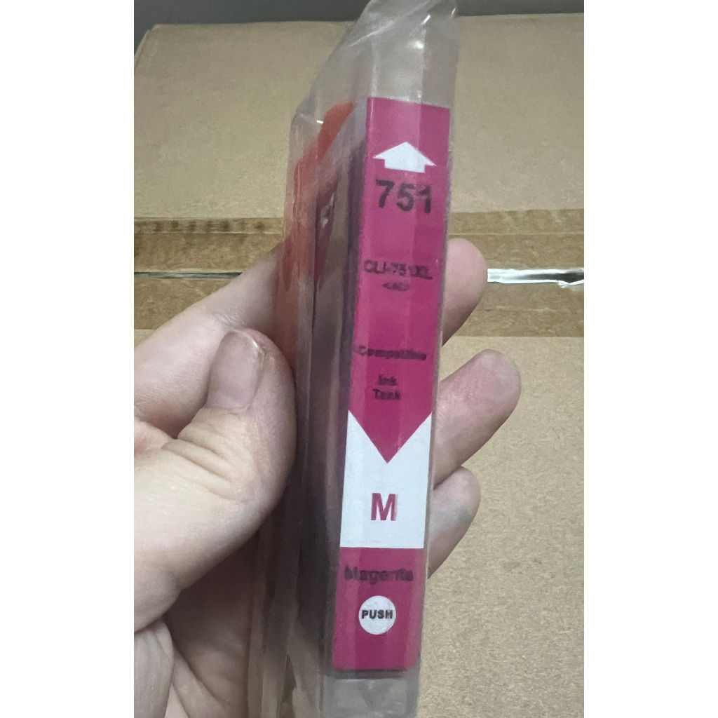 Mực in màu Canon mã PGI-750/CLI-751 chuyên dùng cho máy IX6770, IX6870, IP7270, MG5470, MG7570...Hàng nhập khẩu