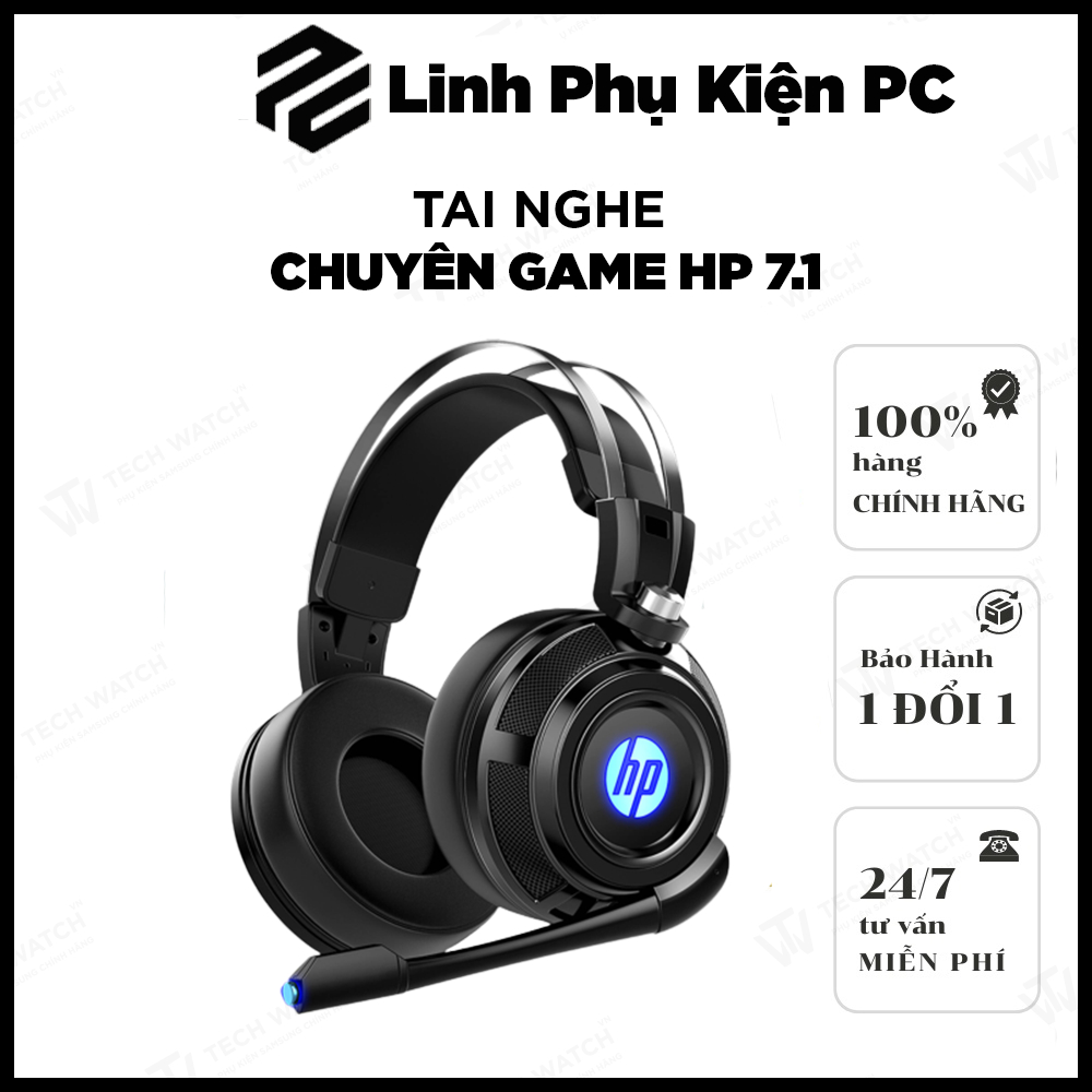 Tai nghe chuyên game chính hãng HP 7.1 có led mic siêu đẹp giá siêu rẻ