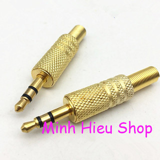 5 chiếc_jack audio 3.5 mạ vàng - jack đực_ loại đẹp audio 3.5