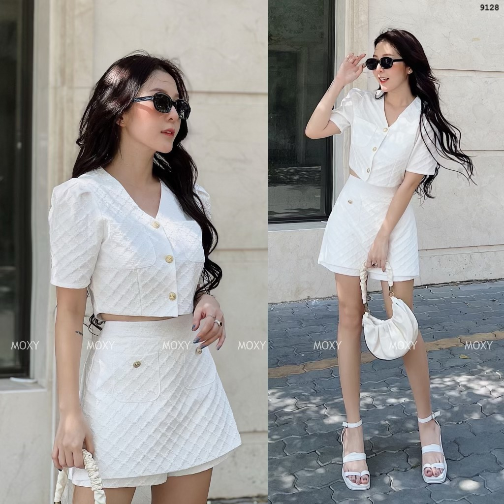 SP009128-Set áo croptop