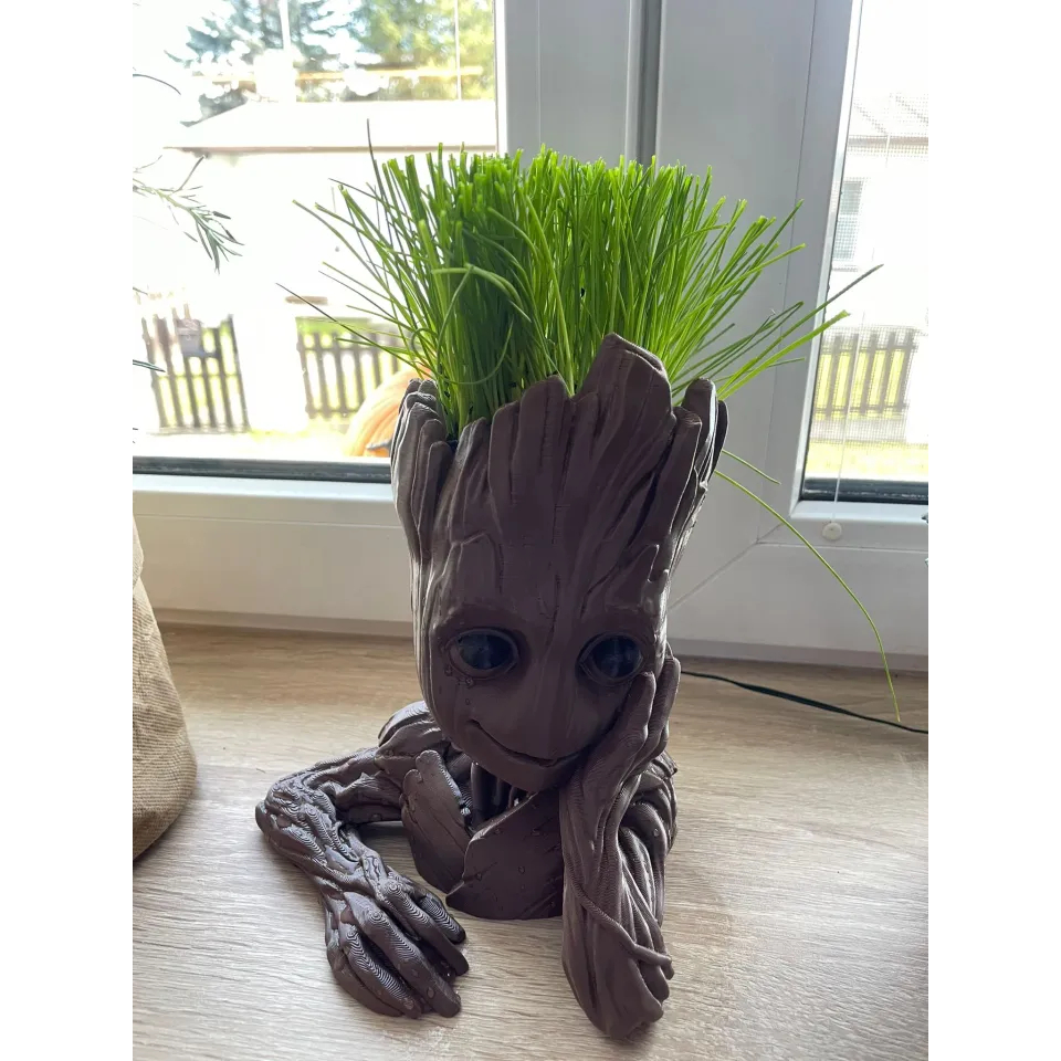 MẪU IN 3D Nhựa - Baby Groot Flowerpot - MS42