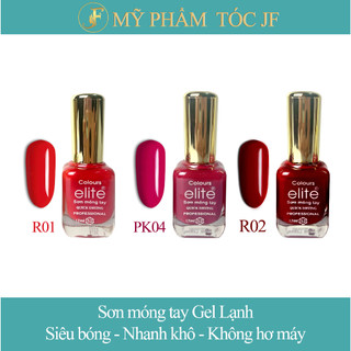 Sơn móng tay gel lạnh cao cấp 16ml tone đỏ, hồng