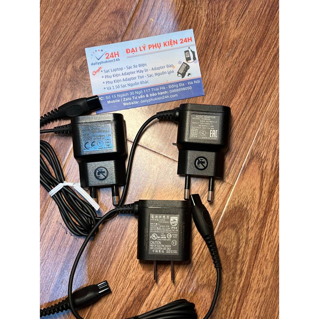 Bộ Sạc 15v 5.4w Cho Máy Cạo Râu Philips Norelco AT811 Loại Tốt