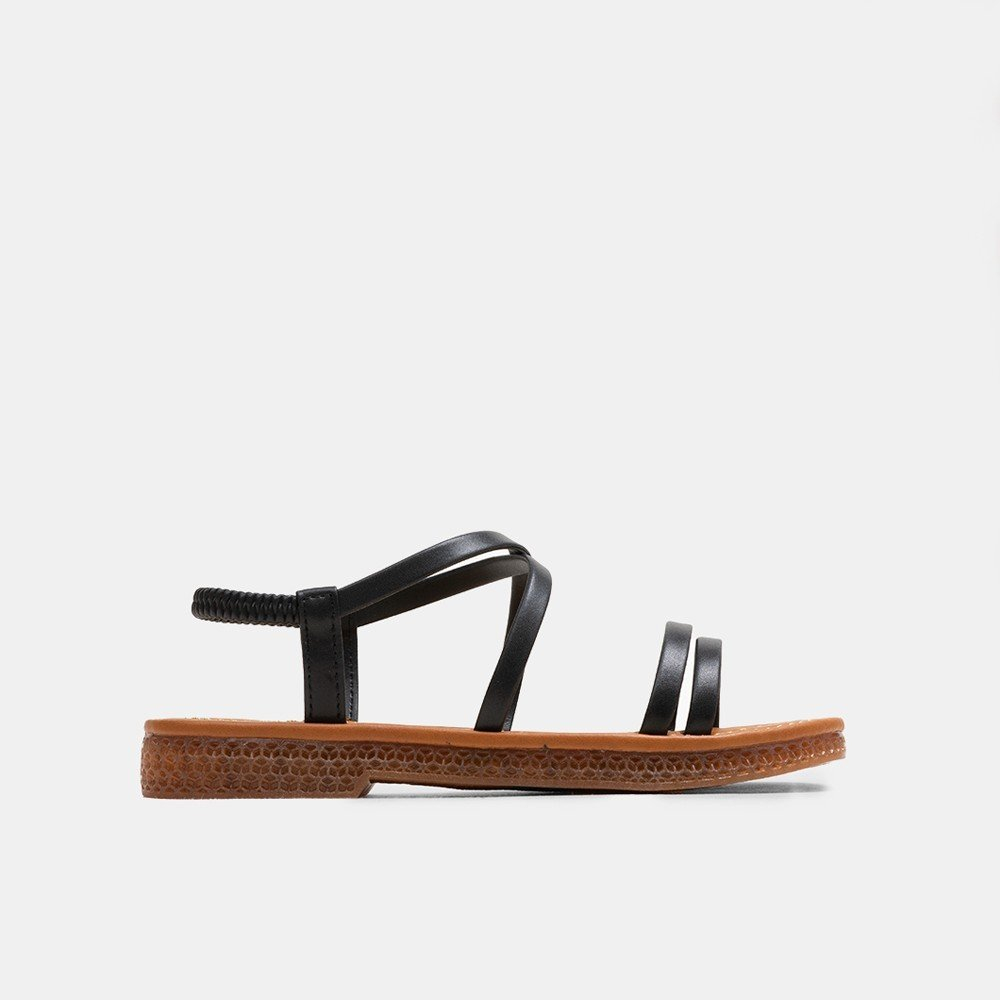 Giày sandal nữ đế bằng thời trang nữ tính basic BQ SD 822-44