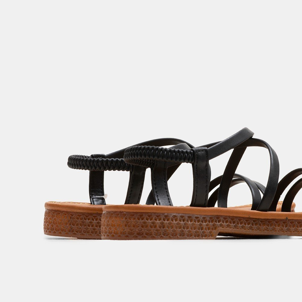 Giày sandal nữ đế bằng thời trang nữ tính basic BQ SD 822-44