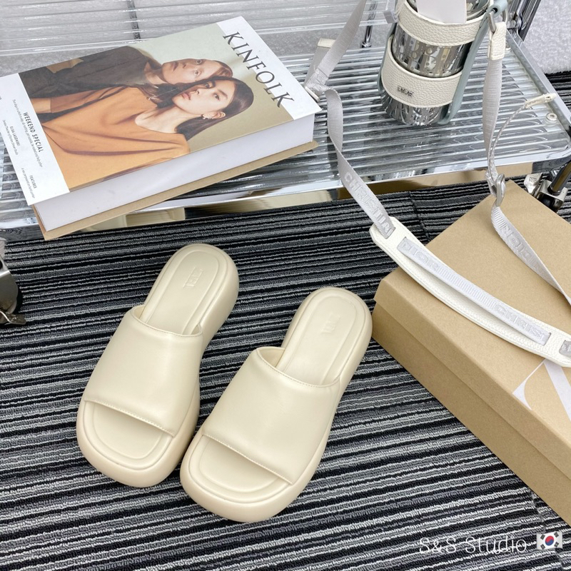 DÉP XỐP ZA_RA  ĐẾ 5cm QUAI NGANG BẢN TO SIÊU NHẸ HÀNG RẤT ĐẸP DỄ ĐI ĐẦY ĐỦ HỘP