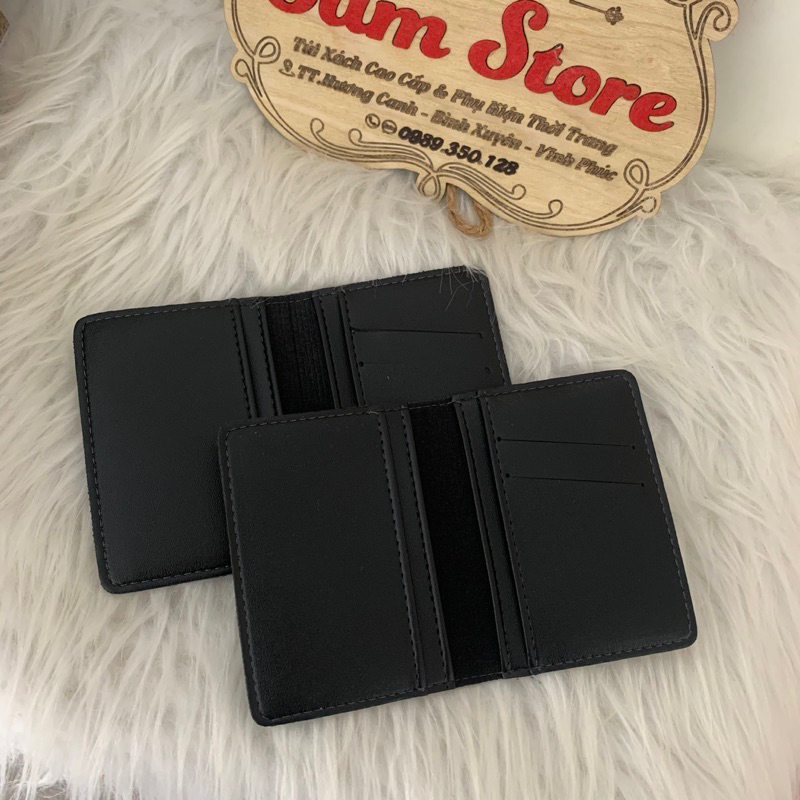 Ví mini da thật đựng thẻ ATM