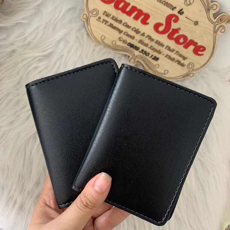 Ví mini da thật đựng thẻ ATM