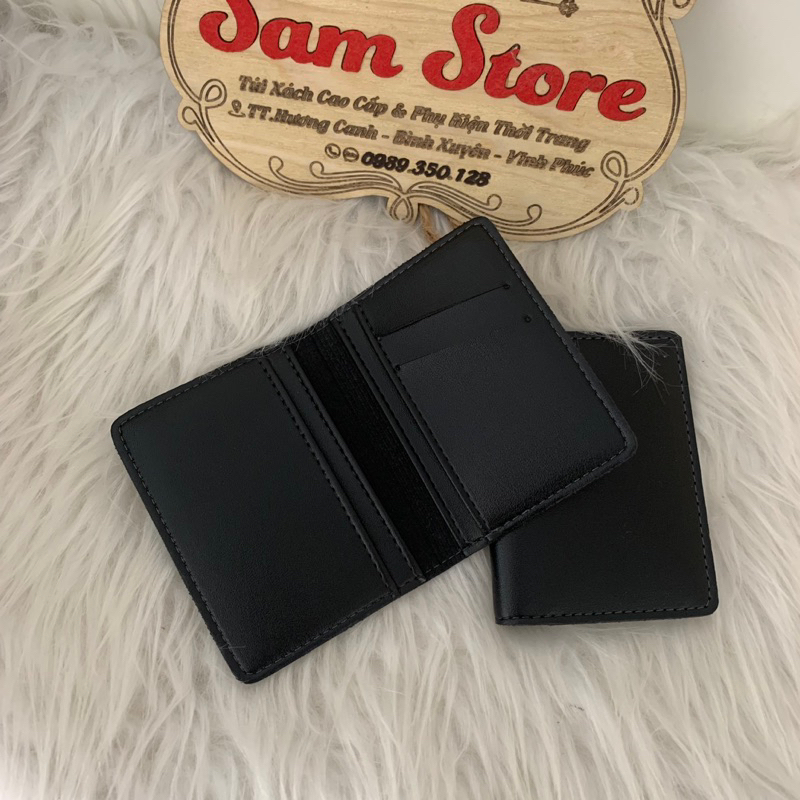 Ví mini da thật đựng thẻ ATM
