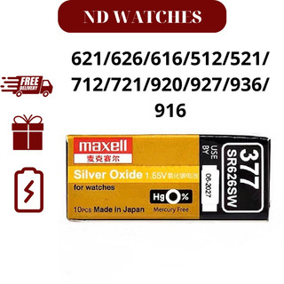 Pin đồng hồ đeo tay maxell 626,621,920,927,521,512,721,712,916,936, pin cúc áo dành cho đồng hồ đeo tay maxell