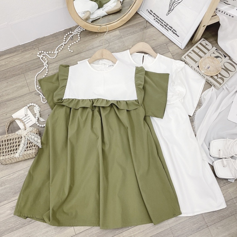 Váy babydoll cánh tiên phong cách ulzzang KEMIE SHOP