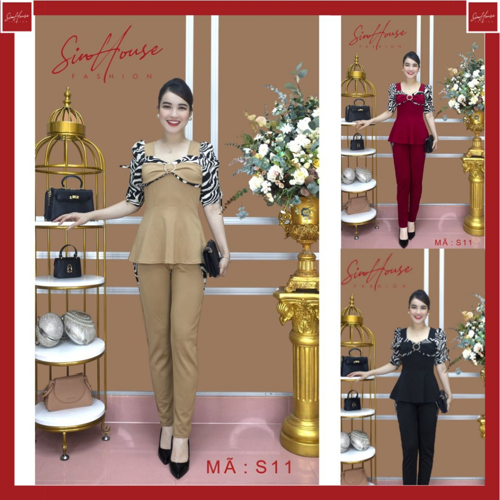 Bộ trung niên cho mẹ mặc nhà đồ bộ cho bà thun mỹ cao cấp co giãn 4 chiều thoáng mát - MÃ S11