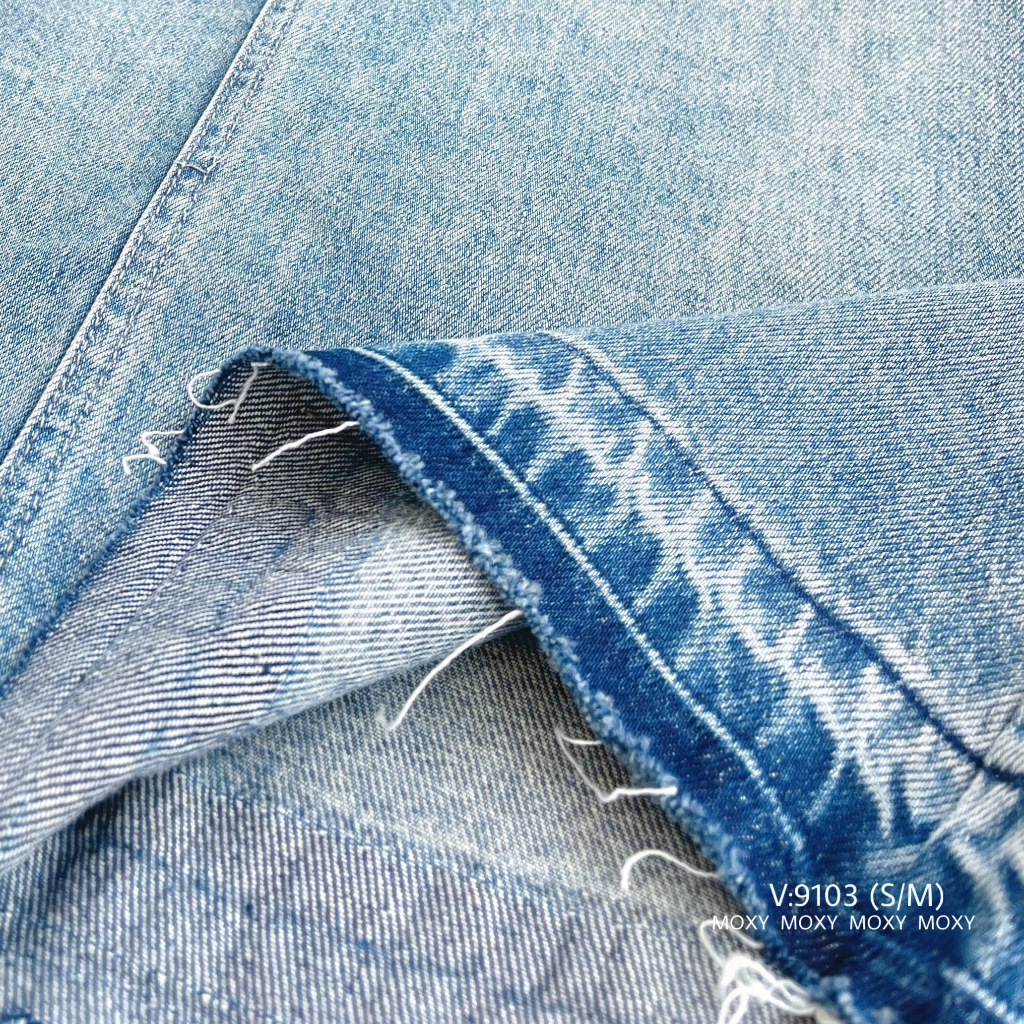 SP009103-Chân váy jean dài