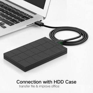 Cáp USB 2.0 2 đầu đực dài 3m Ugreen 30136
