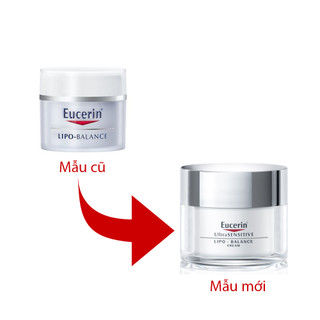 Eucerin kem dưỡng ẩm Lipo Balance 50ml - Dành cho da nhạy cảm