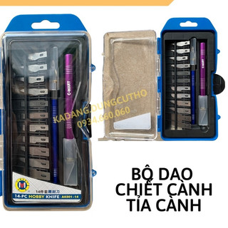 Dụng cụ tách, cắt, ghép cây hồng, sứ, mai 14 lưỡi C-Mart Taiwan