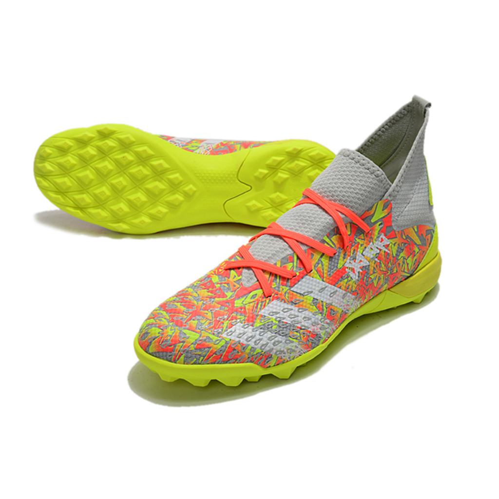 Giày đá bóng Predator Freak.3 đinh ngắn TF màu trắng cam