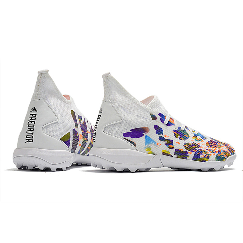 Giày đá bóng Predator Freak.3 đinh ngắn TF màu trắng cam