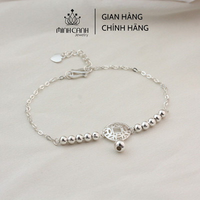 Lắc Tay Kim Tiền Bằng Bạc - Minh Canh Jewelry