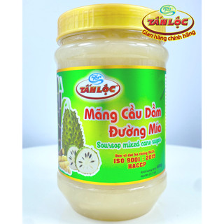 Mãng Cầu Dầm Đường Mía 600gr TẤN LỘC Chua Ngọt Tự Nhiên