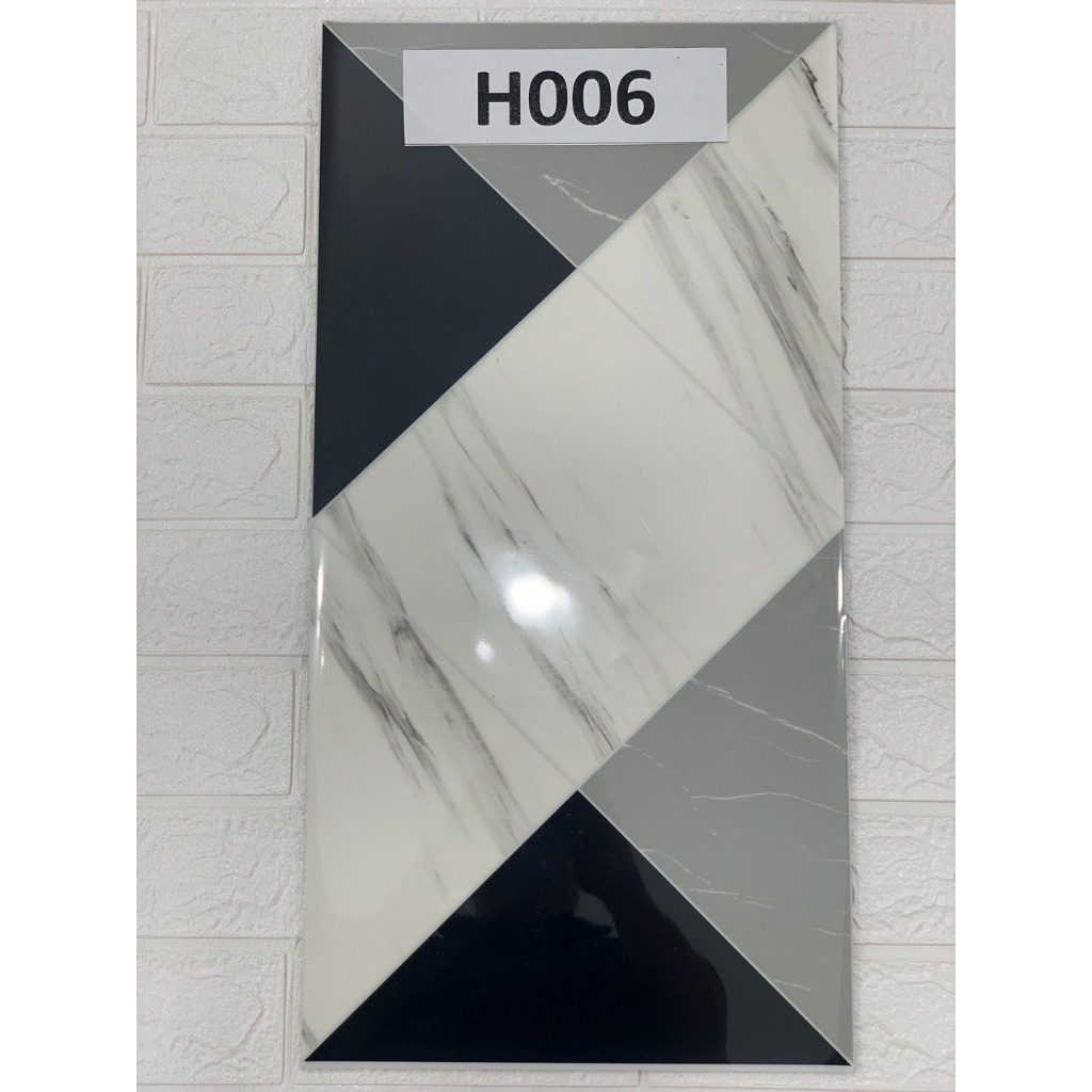 Xốp Dán Tường Đá bóng 30cmx60cm keo sẵn chống nước dày 3mm dễ dán