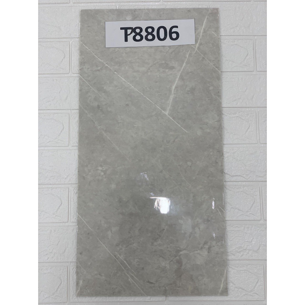 Xốp Dán Tường Đá bóng 30cmx60cm keo sẵn chống nước dày 3mm dễ dán