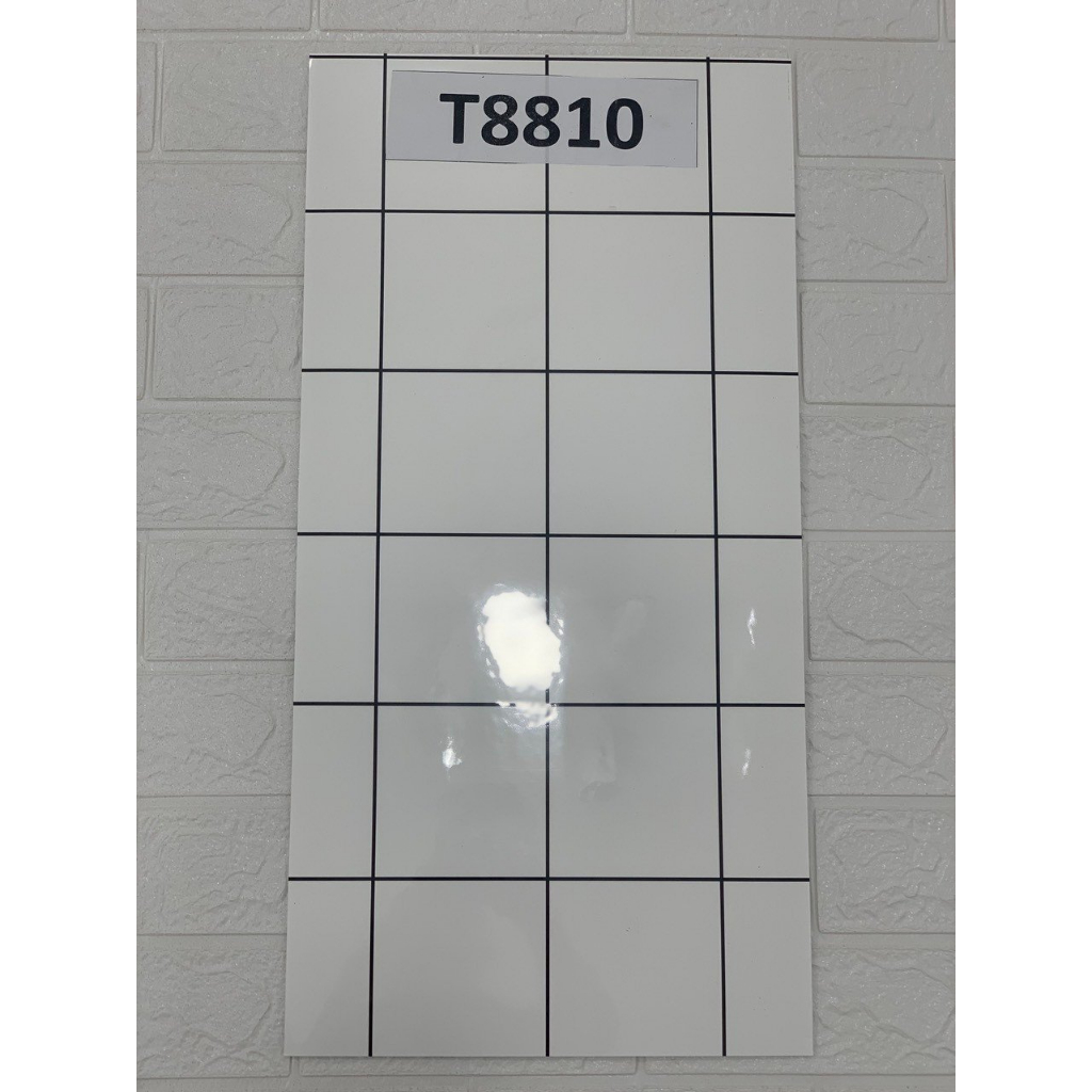 Xốp Dán Tường Đá bóng 30cmx60cm keo sẵn chống nước dày 3mm dễ dán