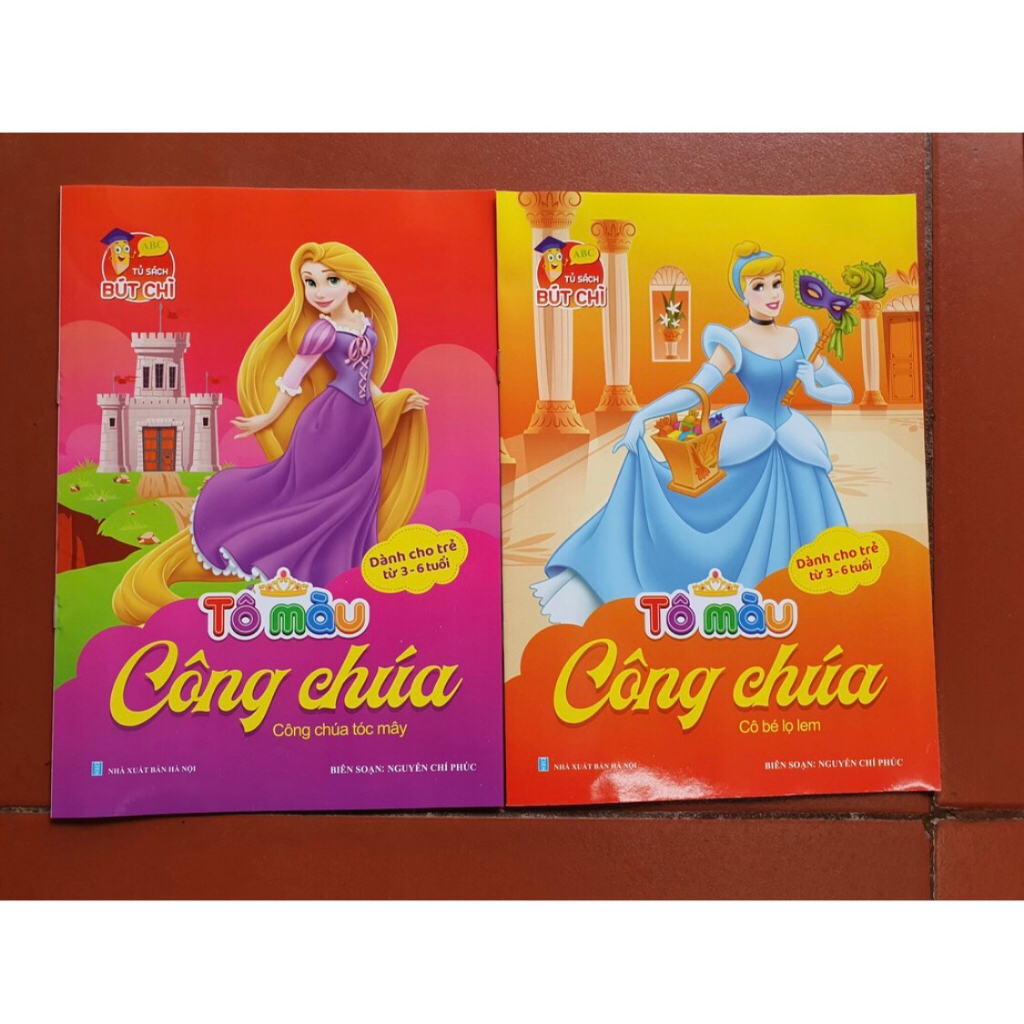 Bộ tô màu công chúa