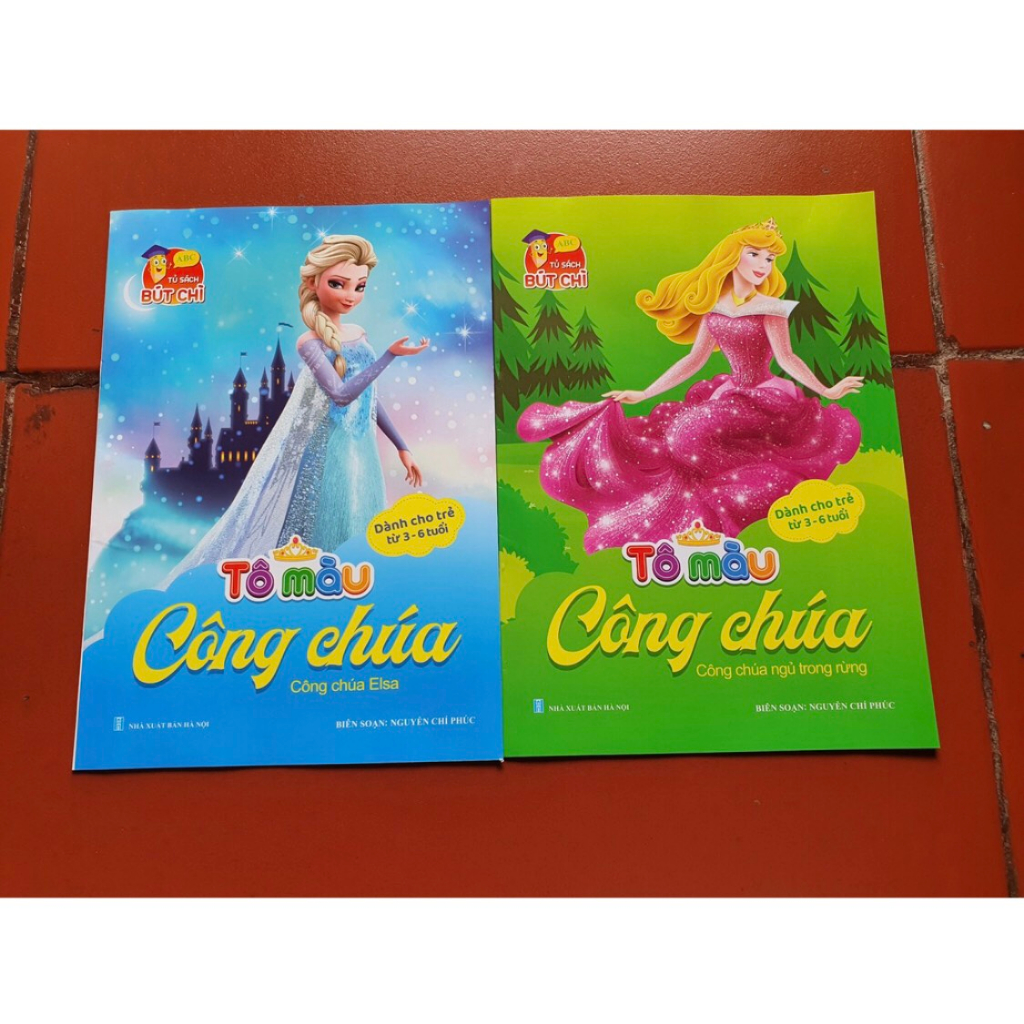 Bộ tô màu công chúa