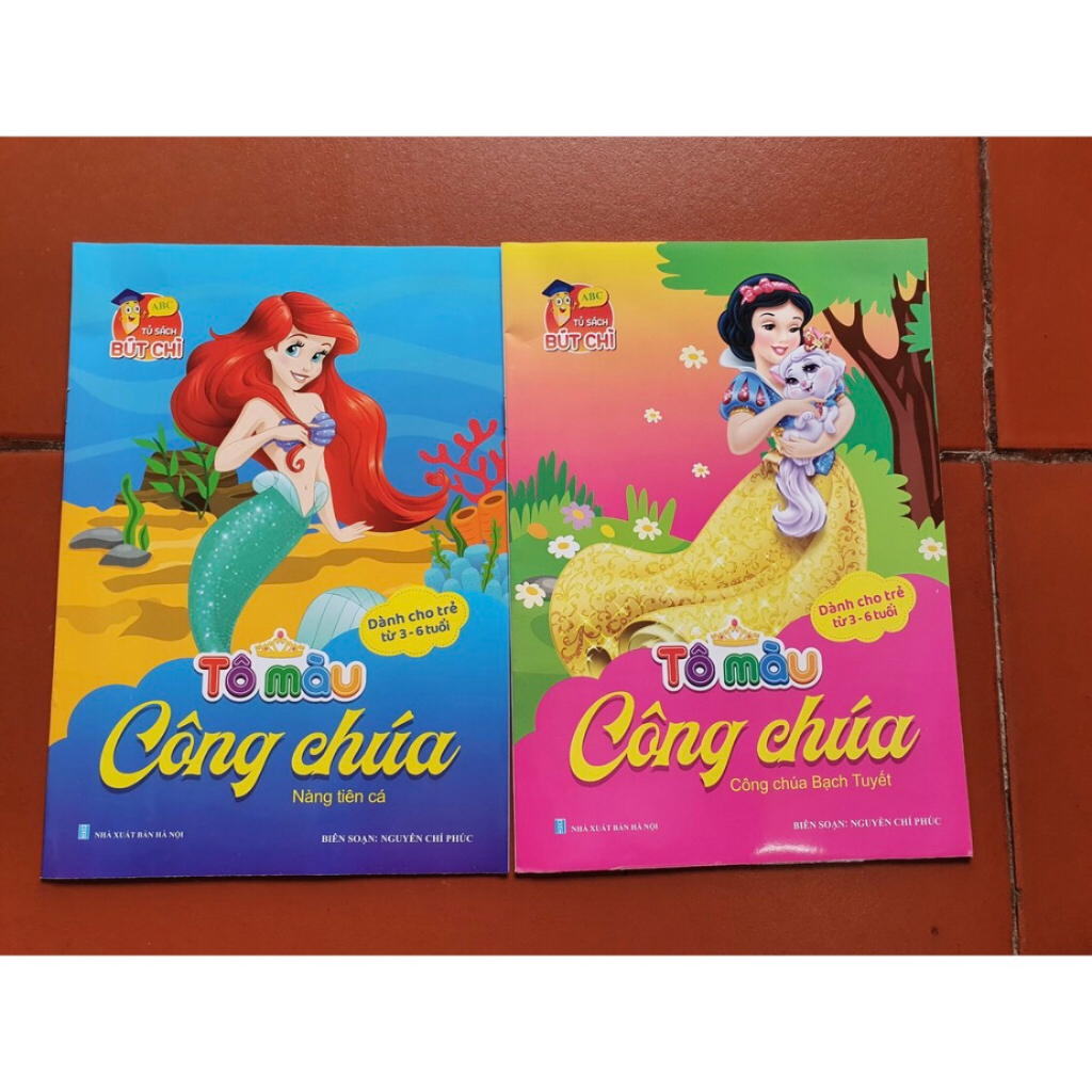 Bộ tô màu công chúa