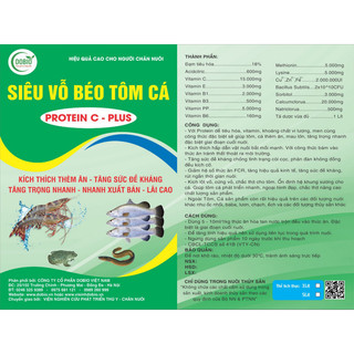 PROTEIN C - PLUS ( Siêu Vỗ Béo Cá Tôm )