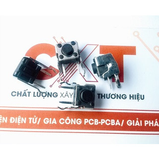Nút nhấn ngang 4 chân 6x6x5mm, nút nhấn 6x6 H5mm