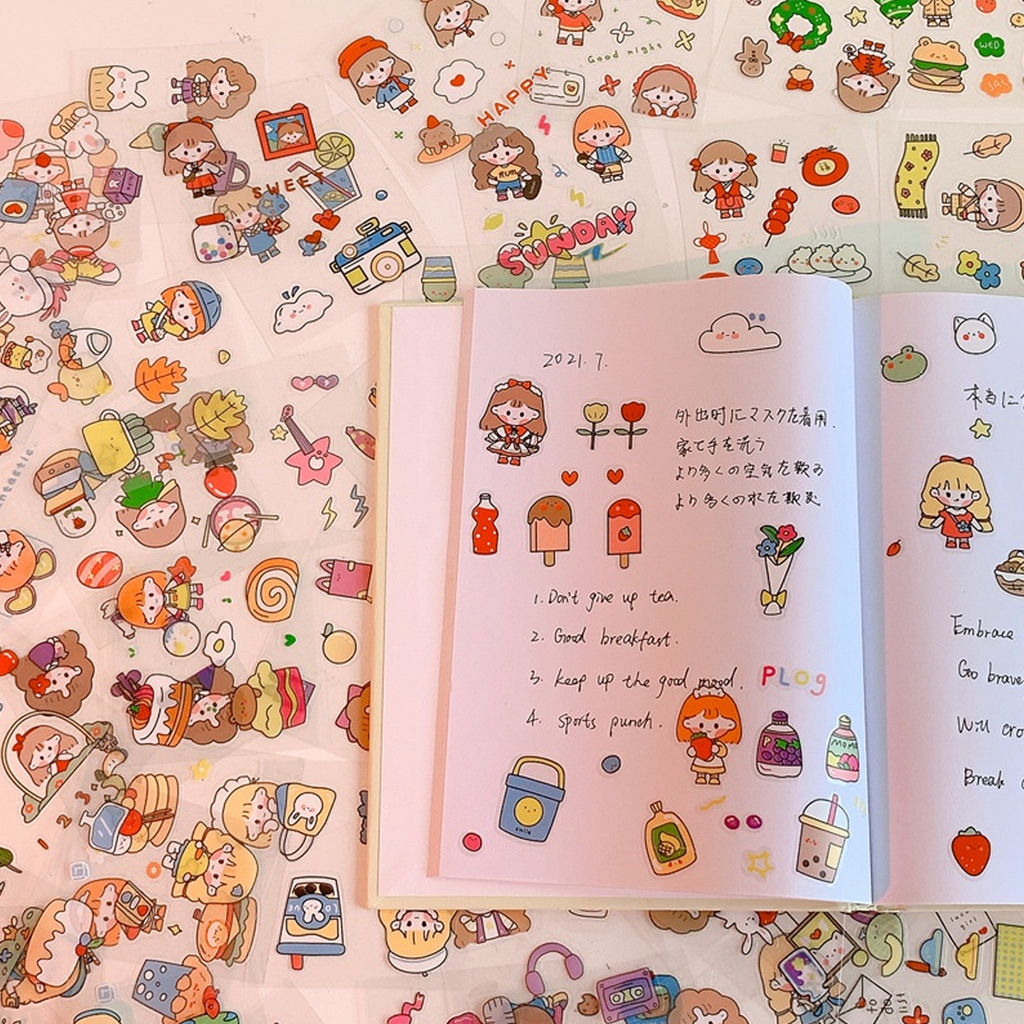 Quà tặng Bộ Sticker cỡ nhỏ ngẫu nhiên