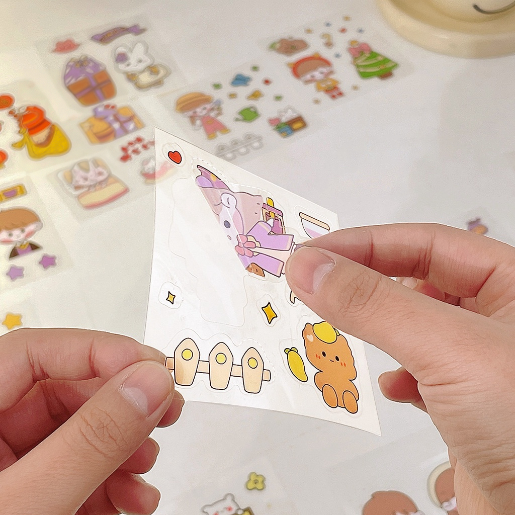Quà tặng Bộ Sticker cỡ nhỏ ngẫu nhiên